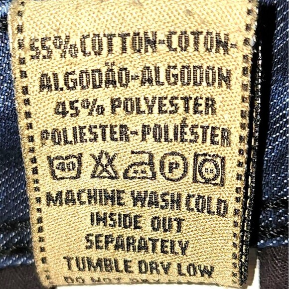 DL1961 Cindy Low Rise Rhythm Wash Stretch Slim Boot Cut Jeans Size 25 - Picture 9 of 12